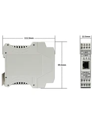 Passerelle de convertisseur Gcan peut utiliser le logiciel Openpcs pour programmer le Module de passerelle de Bus, supporter 5 langages de programmation Plc 