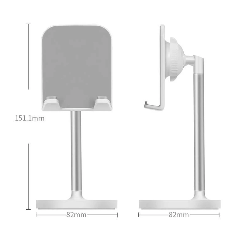 Вращающийся на 360 градусов держатель для телефона iPhone 6 7 8 plus X XR для samsung S9 adjustable Подставка для планшета для iPad Air Tablet