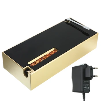 

8mm Pipe Automatic Electric Tobacco Rolling Machine Cigarette Maker Roller Cigarette Filling Machine Smoking DIY Tools EU Plug