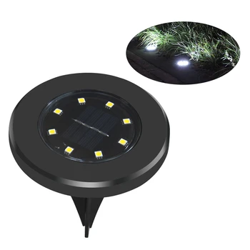 

Solar Light Outdoors LED Underground Light Ground Lamp Waterproof Garden Courtyard Corridor Lawn Decorative Ground Plug Lamp