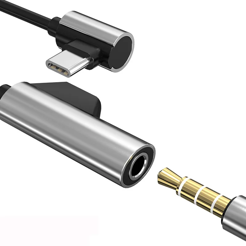 2 в 1 соединитель для наушников двойной разъем USB C 3 5 мм AUX аудиозарядка Xiaomi Samsung Note 7