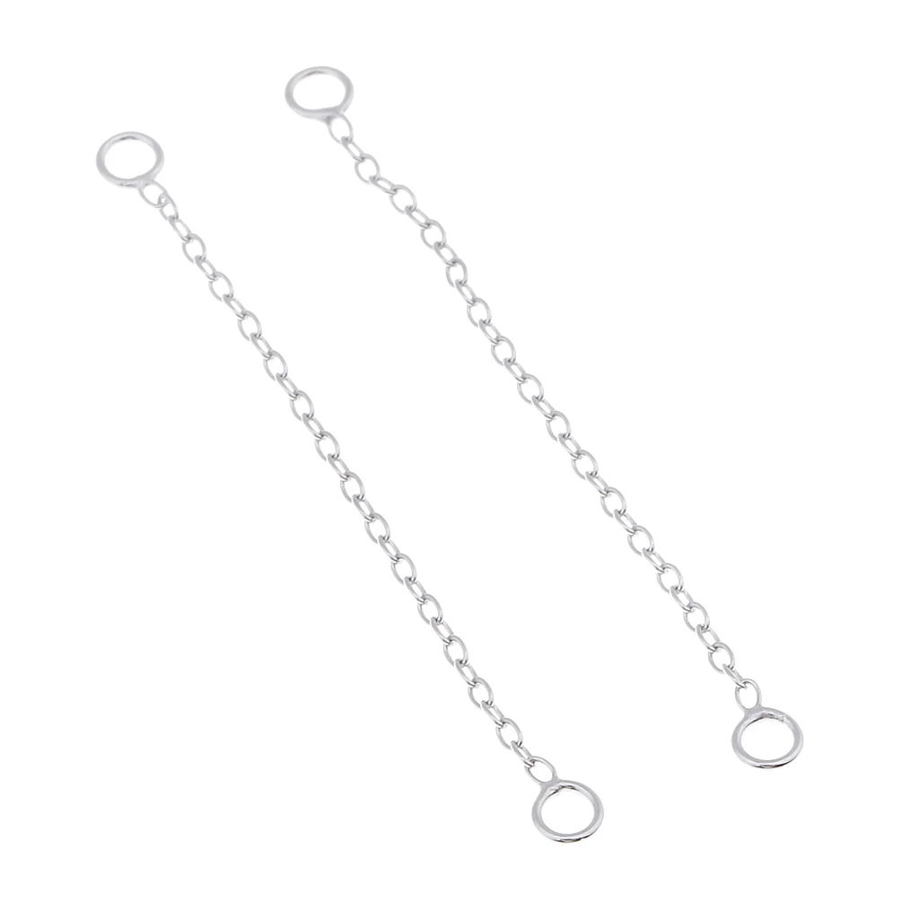 1 Pair 925 Sterling silver color Drop Dangle Earrings Tassel Thread Pendant Charms Accessories for Bridal Wedding Party