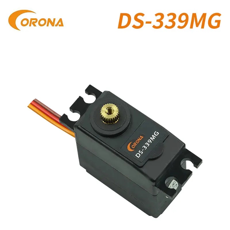Corona DS339MG medium slim wing servo motor and driver for robot / toys For RC control driving flight  Airplane helicopters Car
