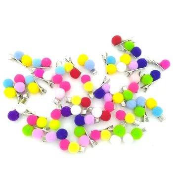 

50 Pcs Puppy Cat Cute Hair Bows Alloy Clips Yorkshire Small Dog Pet Party Hair Accessories Dog Grooming Supplies Hairpins