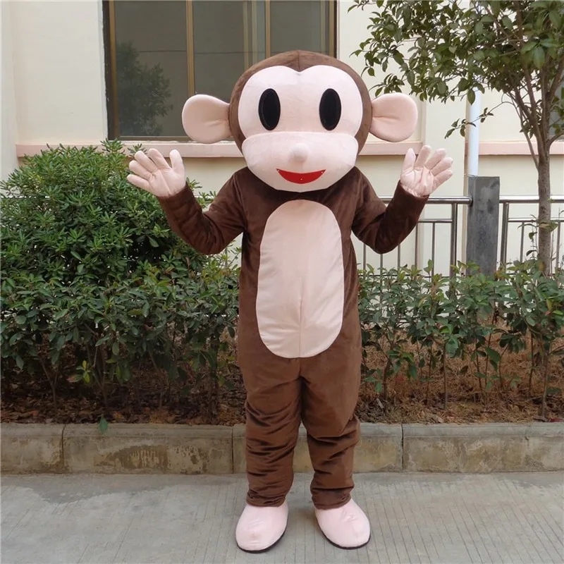 

Monkey Mascot Costume Suits Cosplay Party Game Dress Outfits Clothing Advertising Carnival Halloween Xmas Easter Festival Adults