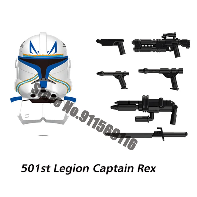 Disney The Bad Batch Building Block 501st Clone Mandalorians Trooper Boba Fett Yoda Moff Gideon Droid Star Brick Figure Wars Toy D-X1607