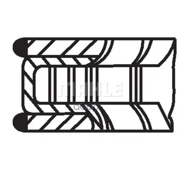 013 37 N2_кольца Поршневые! D80x1.6x2x4 0.5(1) Ford Escort 1.3/1.6 Cvh 80-93 Mahle/Knecht 01337n2 Mahle/Knecht арт. 01337N2