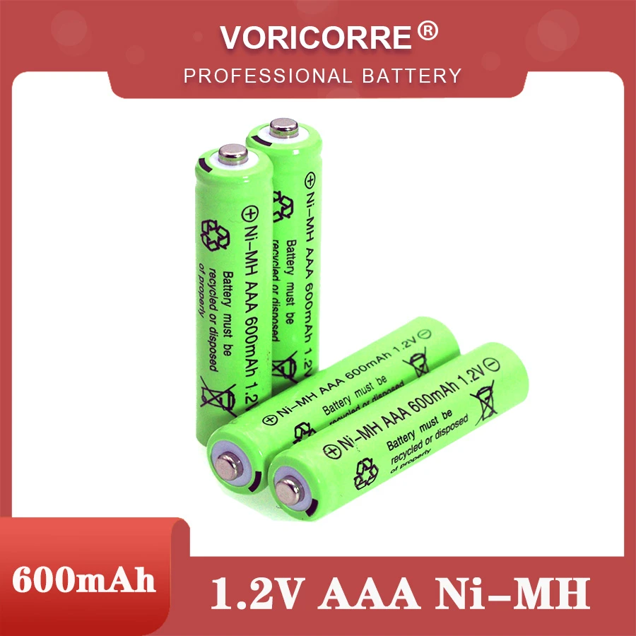 1.2V Ni Mh Aaa Batterijen 600Mah Oplaadbare Nimh Batterij Mh Aaa Voor Elektrische Afstandsbediening Auto Speelgoed rc Ues|Vervangende batterijen| - AliExpress