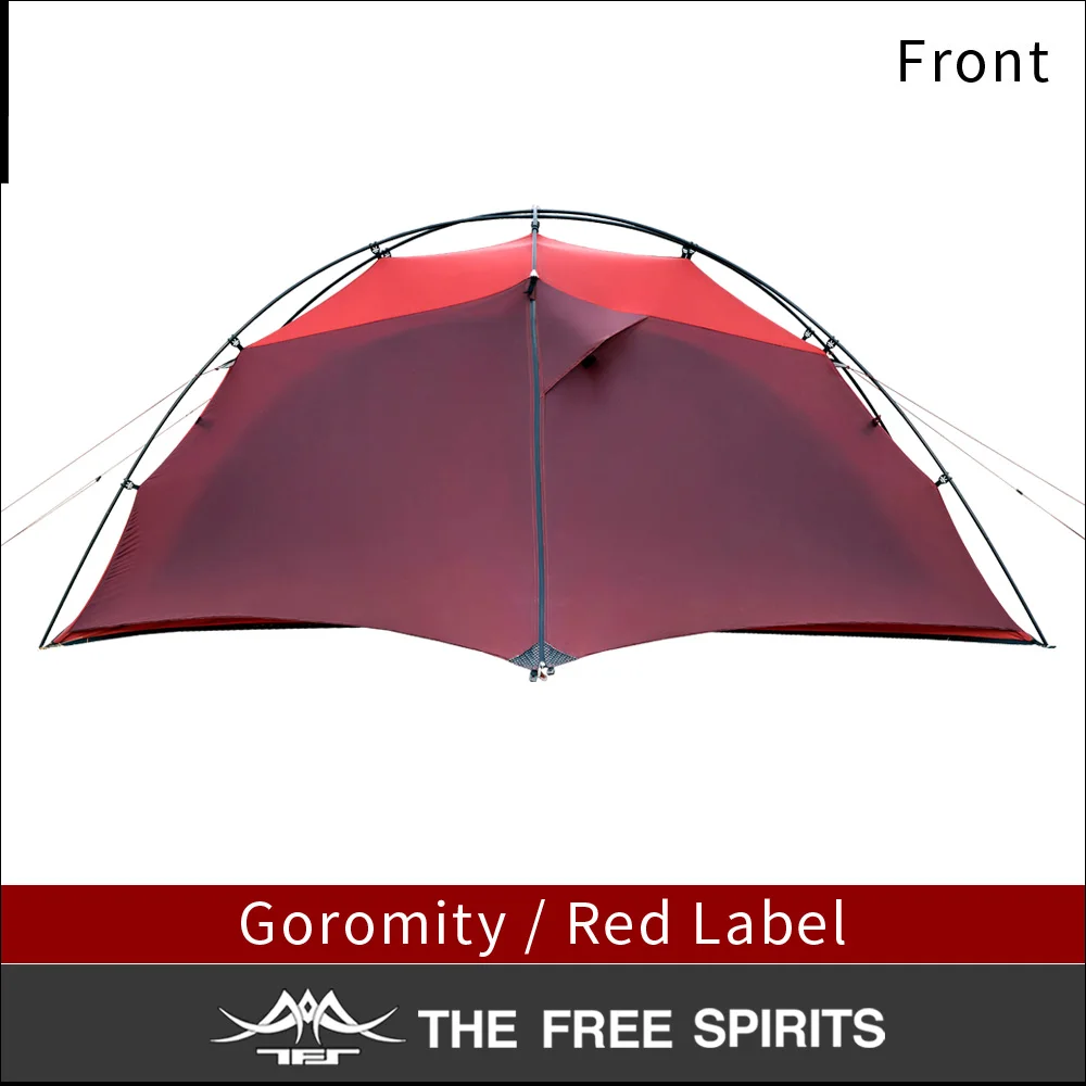 The Free Spirits Goromity Tent 10D nylon 20D 1 person Outdoor Ultralight Hiking Camping Tent 4 Season Professional Winter Tent