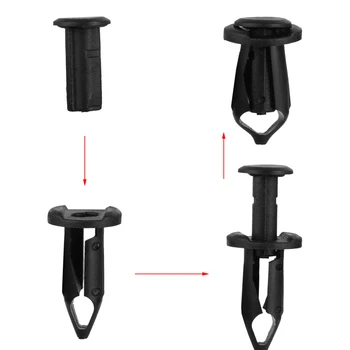 

30pcs Nylon Rivets Fender & Trim Clips for Honda Toyota Ford Audi Landrover