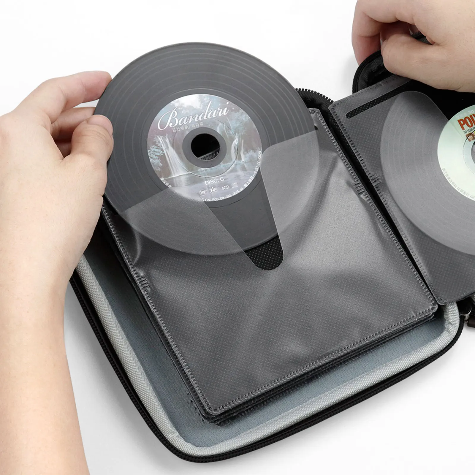 Boona EVA CD чехол CD ящик для хранения DVD чехол для дисков 32 диск сумка для хранения CD для автомобиля домашнего офиса и путешествий