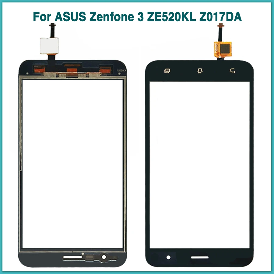 

New ZE520KL TouchScreen For ASUS Zenfone 3 ZE520KL Z017DA Z017DB 5.2 Touch Screen Panel Digitizer Sensor LCD Front Glass