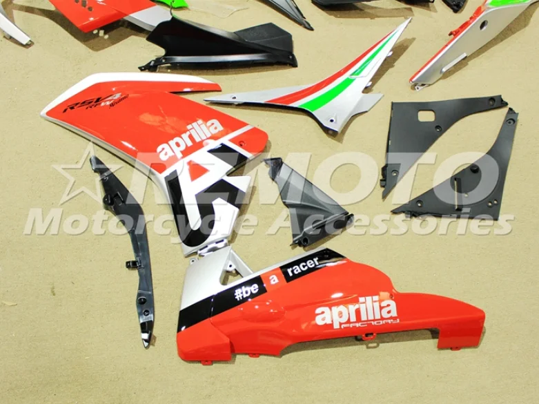 Литьевая Форма ABS Обтекатели комплект подходит для Aprilia RSV4 1000 2009- 09 10 11 12 13 14 на заказ оранжевый зеленый