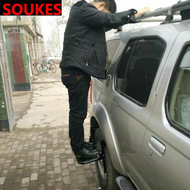 Автомобильная дверь ножная пластина багажники на крышу автомобиля багаж для hyundai I30 IX35 IX25 Suzuki Lifan X60 X50 Renault Mitsubishi ASX Jeep Acura