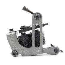 Профессиональный новичок, черная татуировка, машинка для татуировки, ручная работа, 8 Катушек, машина для тату, принадлежности