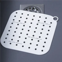 Силиконовый дренажный Ловец волос, фильтр для слива канализации, коврик для раковины, фильтр дезодорант для кухни, дома, туалета, душевой раковины, пробка для слива