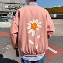 Plus Velvet Flower Hoodies Men's Fashion Printed Casual O-neck Sweatshirt Men Streetwear Loose Hip Hop Hoodie Mens Hoody S-2XL Plus Velvet Flower Hoodies Men's Fashion Printed Casual O-neck Sweatshirt Men Streetwear Loose Hip Hop Hoodie Mens Hoody S-2XL