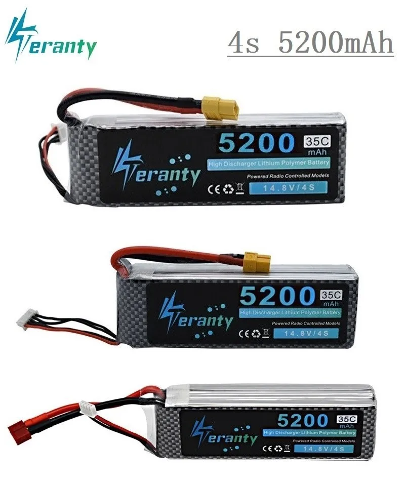 Tamiya по супер скидке/T/XT60/TRX штекер 14 8 v 5200mAh литий-полимерный Батарея для
