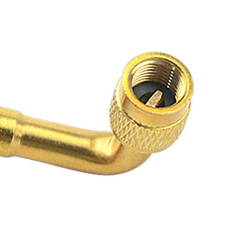 Air Tyre Valve Tire Valve Stem Extenders Extension Adapter 45/90/135 Degree Angle Brass for Car Truck Motorcycle Electric car