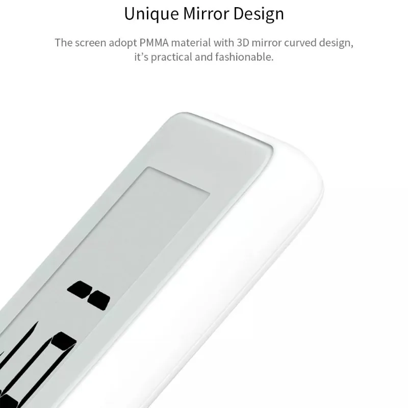 Xiaomi BT4.0, беспроводной, умный, светодиодный, электрические, цифровые часы, для помещений и улицы, гигрометр, термометр, ЖК-дисплей, приборы для измерения температуры