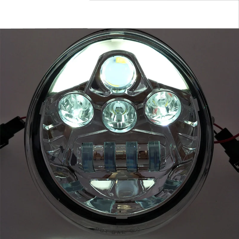 2017 Motorcycle Aluminum Headlight with halo For Harley V Rod VROD VRSCA VRSC Headlight VRSC V-ROD LED HEADLIGHT s