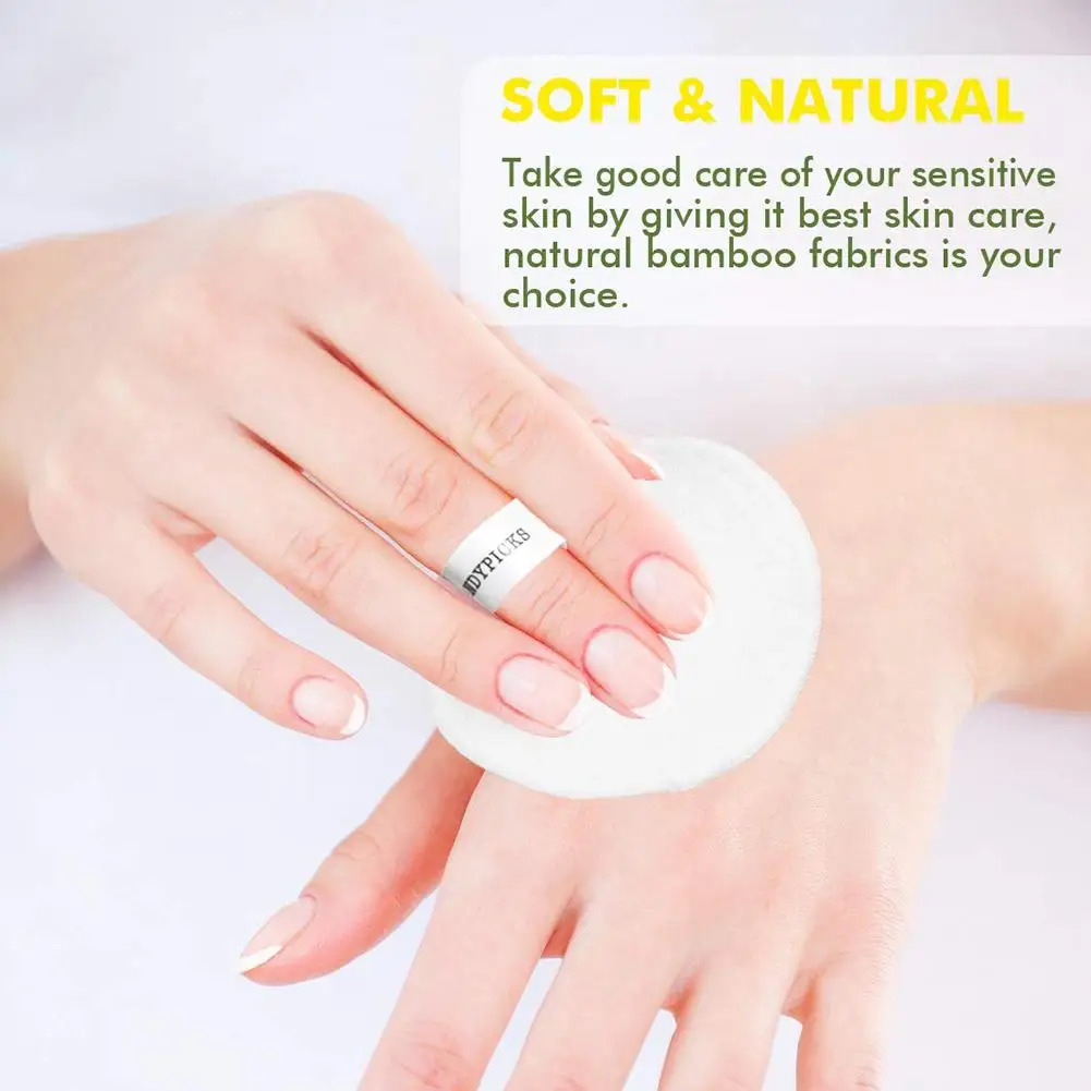 20 шт./компл. Для женщин 2 Слои круглый лица с очищающим средством для Пуховок для средство для снятия косметики тормозные колодки