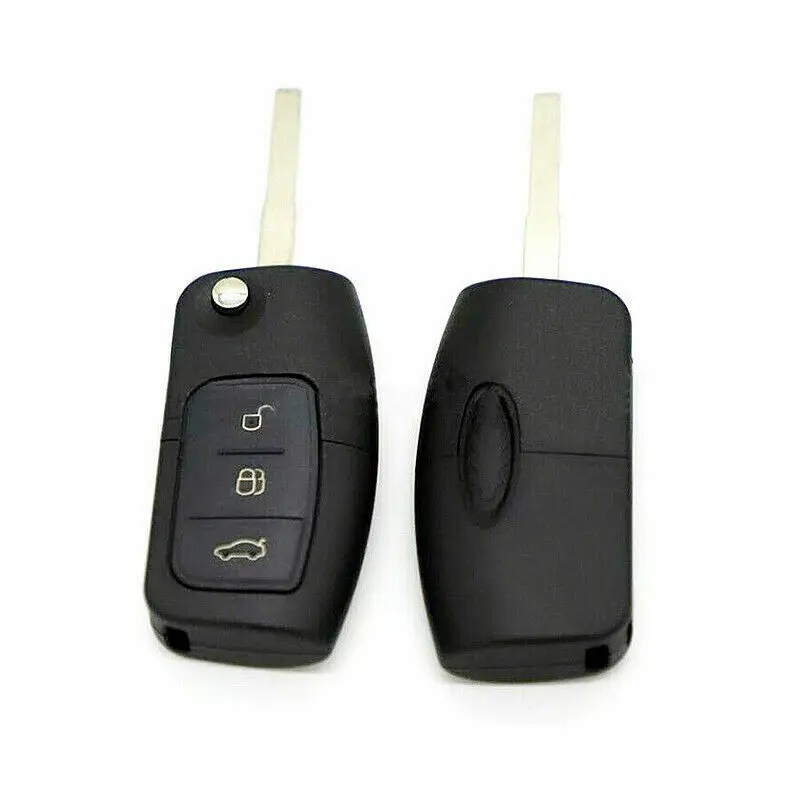Для Ford Focus Fiesta C Max Ka 3 кнопки откидной складной дистанционный ключ 433 МГц 4D63 чип