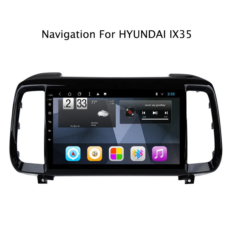 Восьмиядерный Android 8 1 Автомобильная dvd-навигационная система для hyundai IX35 2018 Радио