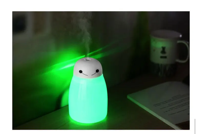 USB мини-белый увлажнитель креативный подарок светодиодный ночник маленькая Ароматерапия Увлажнитель воздуха от производителя