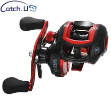 Moulinet de pêche baitcasting 18 + 1BB 8:1:1, équipement à gouttes d'eau, pour eau douce, mer, réservoir d'eau salée 