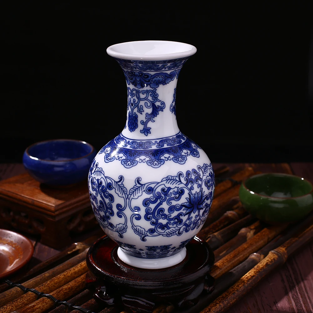

Ceramic Vases Antique Traditional Blue And White Porcelain For Flowers C Pattern