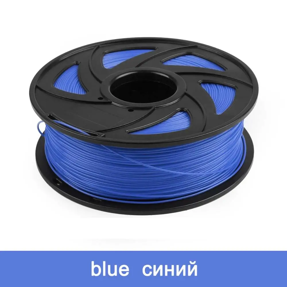 Blue Artudatech 3d принтер PLA нити 1,75 мм 1 кг/5 м для 3D Ручки 1,75 Golw в темноте Priting нити для рисования - Цвет: Blue