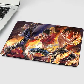 

MRGBEST Small Size Mouse Pad Anime Cartoon Hot Blood Onepiece Mice Pads with Nature Soft Rubber Cover Your Hand for CSGO Games