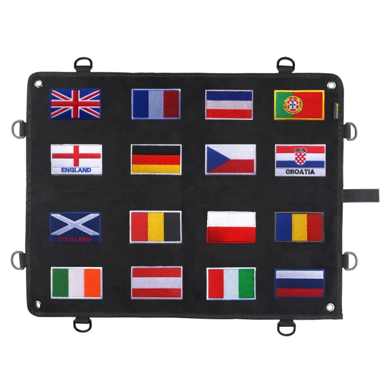 

Excelent Tactical Badge Board Folding Mat Sticker Holder for Hunting Army Morale Patch Post Badge Accessories