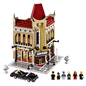 

Building Blocks Toys Palace Cinema With Highly Detailed Action Figures Compatible CreatorINGlys Expert Series 10232 Bricks Gifts