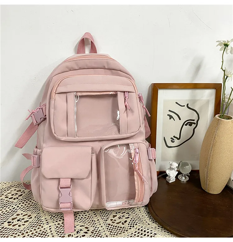 Geumxl Back To School Women Large Capacity Kawaii Backpack Waterproof