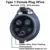 Khons EVSE EV Adapter SAE J1772 Type 1 to Type 2 16A 32A Plug Электрический Автомобиль автомобильный Зарядный Кабель Разъем Портативное Зарядное Устройство EV