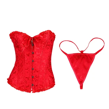 

HOT Lady Sexy Corset Basque Top Lingerie Women Dress Size S-6XL Black Red White Exquisitely Designed Durable Gorgeous