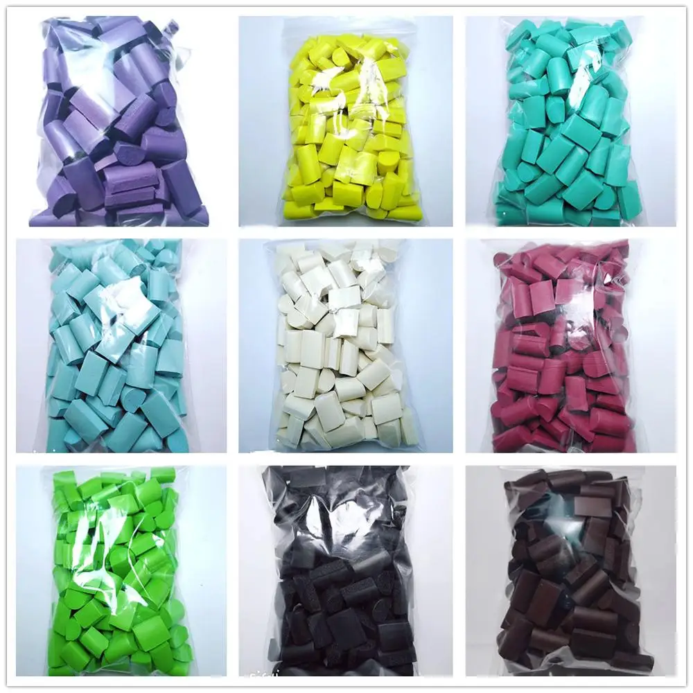 1pack Hot Slime Mud Filler Clay Decoration Craft Sponge Strip Foam Beads Kids Toys Gifts slices Slime Accessories