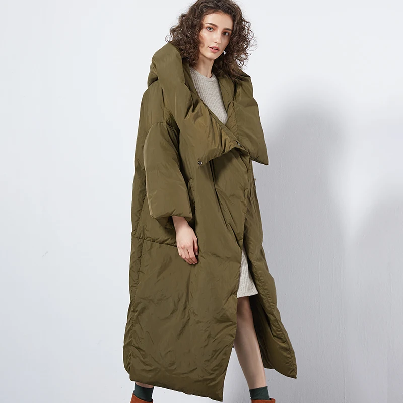 XS-7XL Plus size Winter over the knee longer