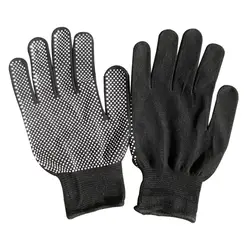1 пара нейлон не скользящие ортопедические перчатки противоскользящие Resistancef черного и серого цвета защитные рабочие перчатки