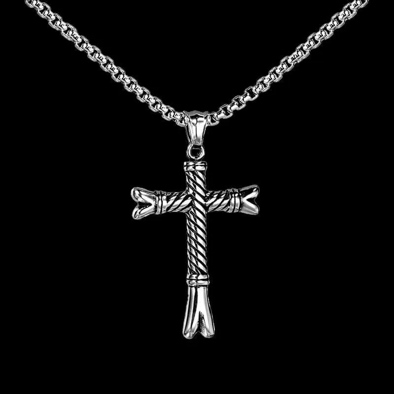 Outlaws Cool Necklace 316L Stainless Steel Fashion Punk Style Jewelry Pendant With Chain 6