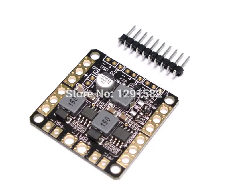 CC3D NAZE32 F3 распределительная плата питания PDB с фильтром BEC выход 5V 12V 3A 2-6s для