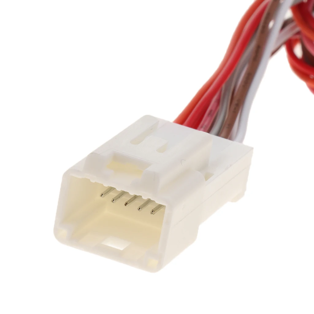 Y Cable Splitter Small 6+6Pin Plug CD Changer For Toyota Lexus