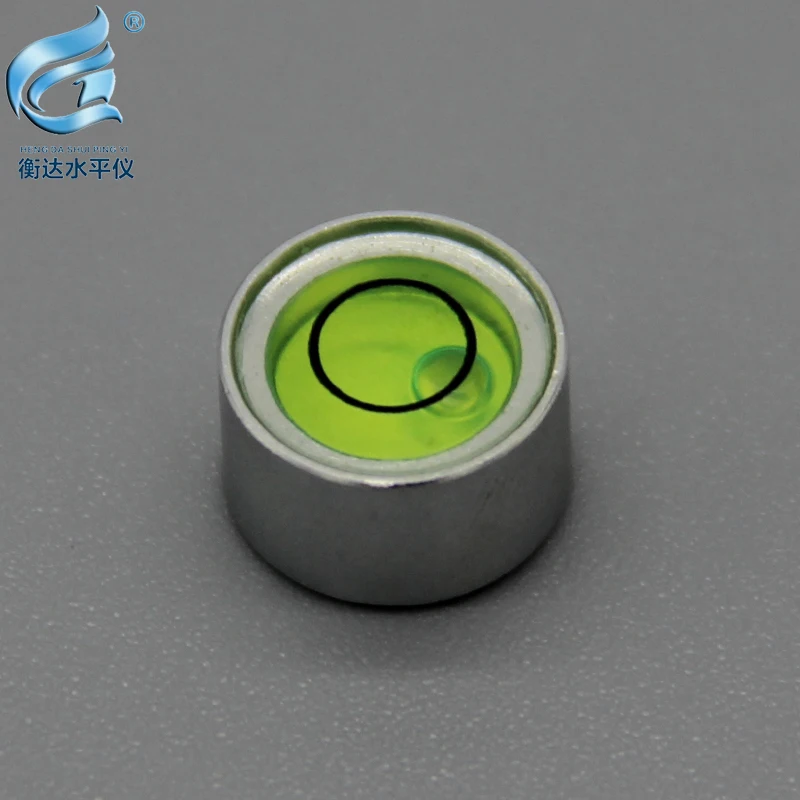 

Metal circular level portable horizontal bubble high precision level 10*6mm