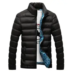 Толстая теплая куртка для мужчин, мужская парка, куртка со стоячим воротником, мужские куртки и пальто, зимние мужские парки, M-6XL