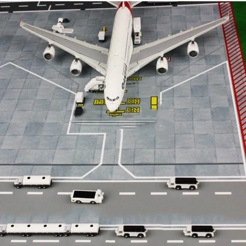 1/400 пропорции наземный мини автомобиль аэропорт моделирование сцены дисплей прицеп буксировщик режим для самолета вентилятор Коллекция ребенок