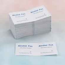 100 шт./кор. спиртовые тампоны колодки салфетки антисептическое моющее средство для чистки и стерилизации первой помощи дома макияж