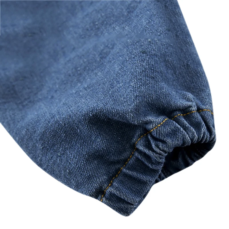 Autumn Toddlers Kids Boy Girl Pants Denim Pants Baby Cartoon Print Long Pants Trousers Bottoms