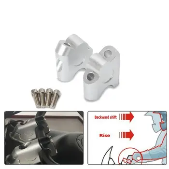 

2 Inch Pivoting Motorcycle Handlebar Riser For 7/8" 22mm fat handleBars Clamp Universal 2020